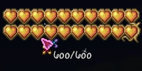 Terraria health bar