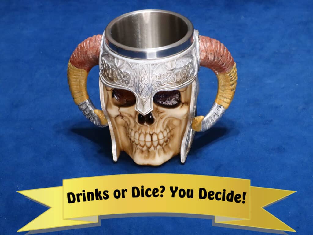 skeleton decorative mug