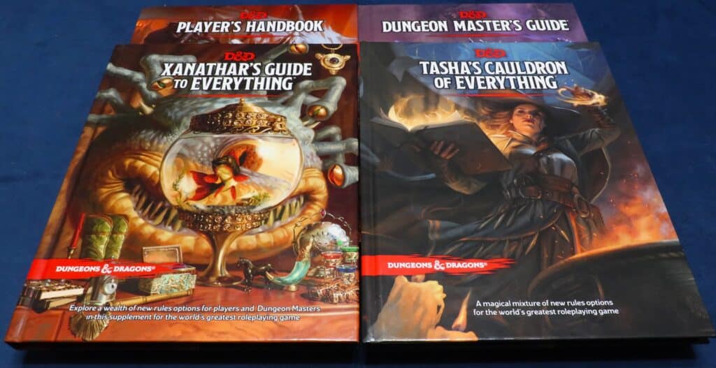 DnD 5E Core Books