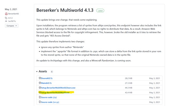 Berserker Multiworld