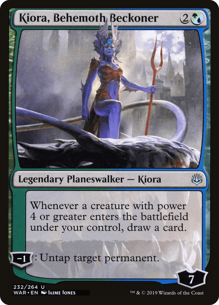 Kiora, Behemoth Beckoner MTG card