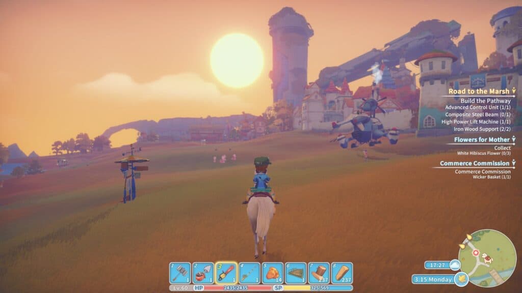 my time at portia sunset