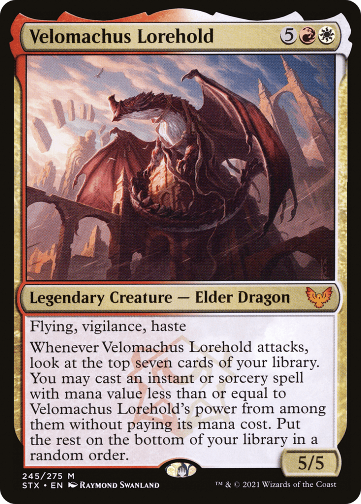 Velomachus Lorehold MTG card