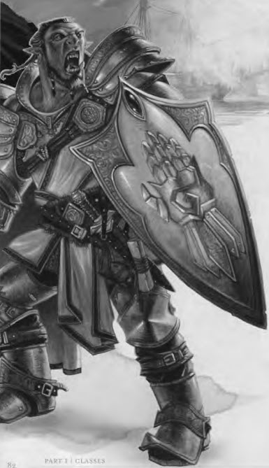 Half Orc Paladin from 5E