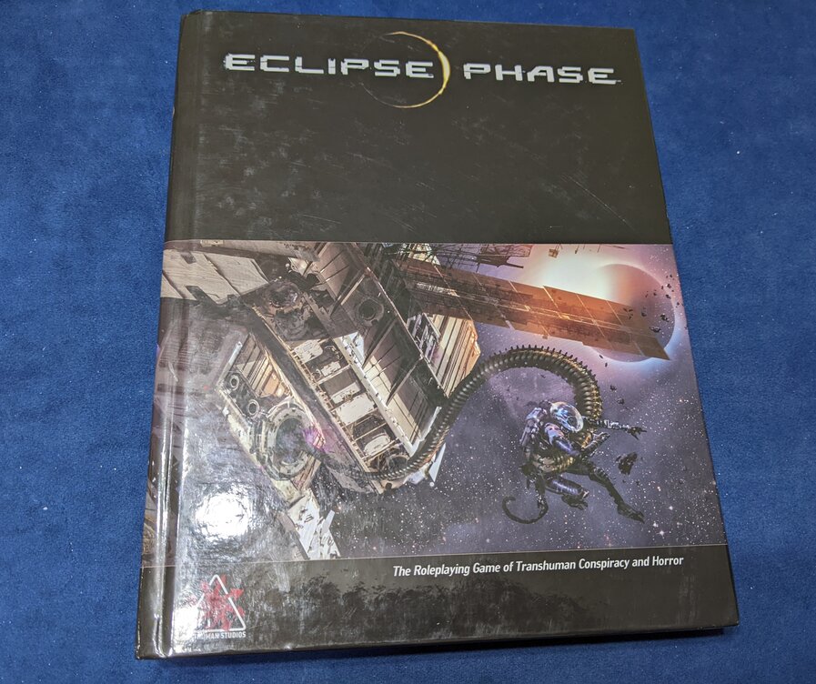 Eclipse Phase TTRPG book