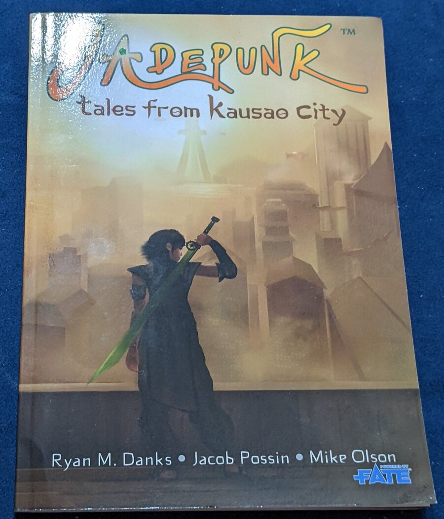 Jadepunk Tales from Kausao City TTRPG book