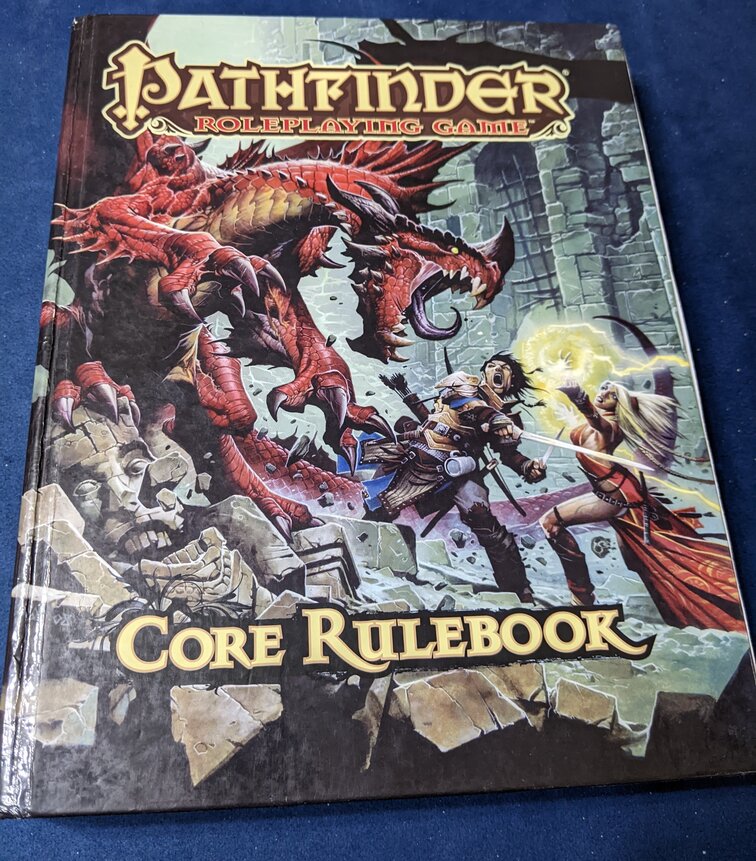 Pathfinder Core Rulebook TTRPG game