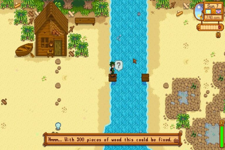 Stardew Valley Bridge Repair Guide Assorted Meeples