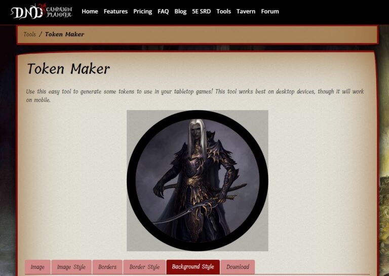 Best Free D&amp;D Token Maker Websites - Assorted Meeples