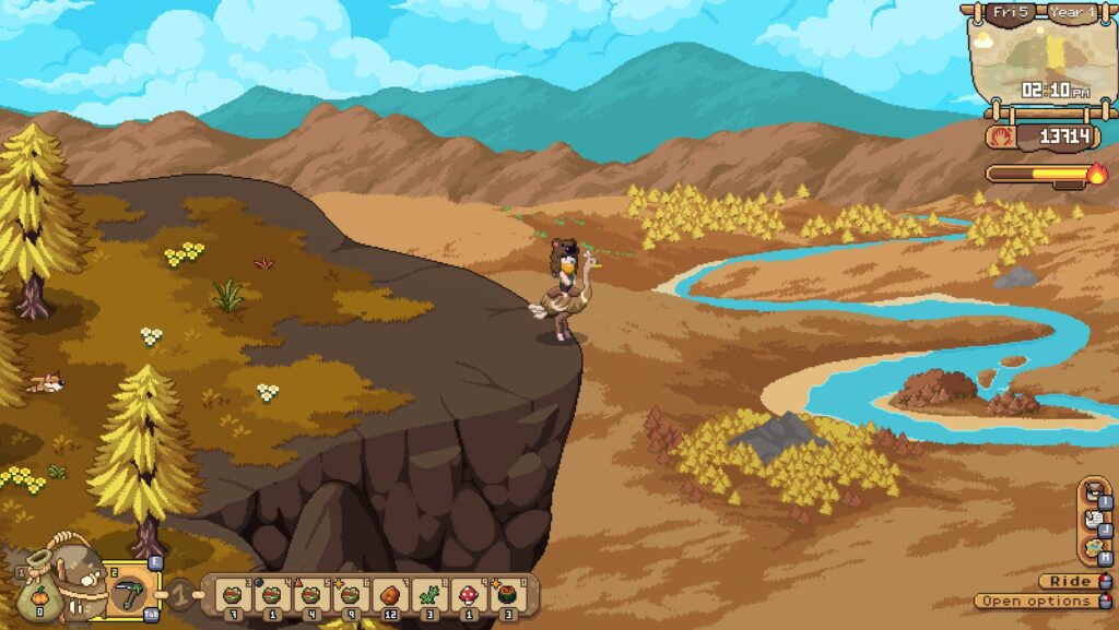 Roots of Pacha Fall Scenic view