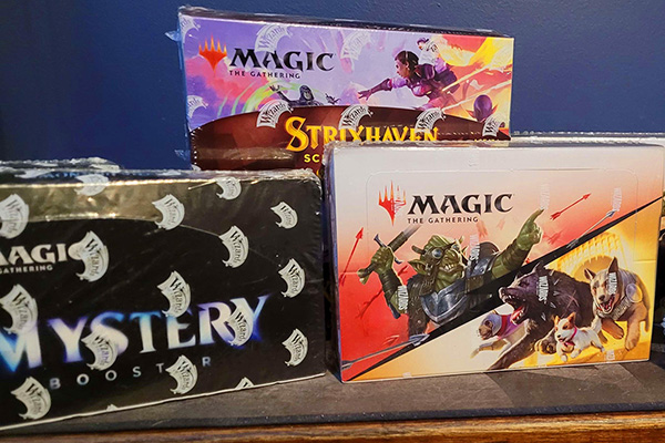 MTG booster boxes with official shrink wrap thumbnail