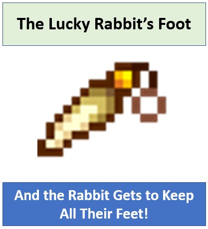 stardew valley lucky rabbit's foot 