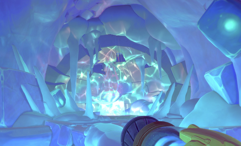 slime rancher 2 ice portal to powderfall bluffs