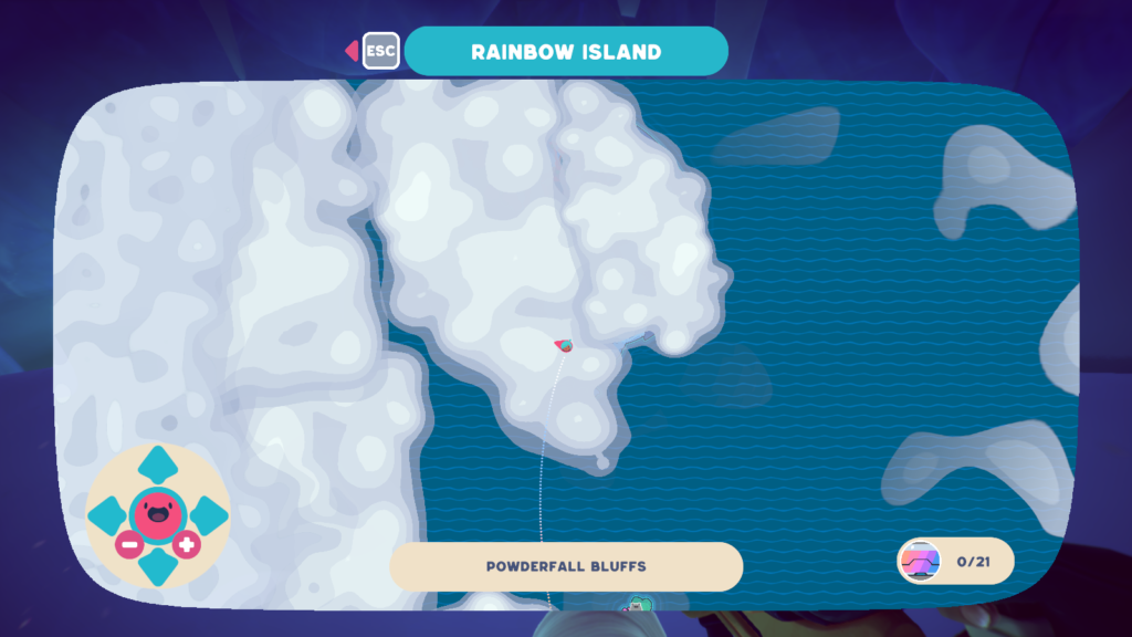 Slime Rancher 2: How To Find All Powderfall Bluffs Maps