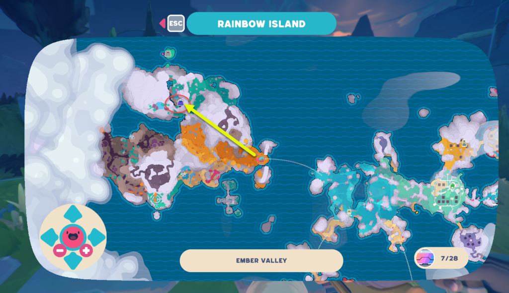 Slime Rancher 2 map now has Powderfall Bluffs!! : r/slimerancher