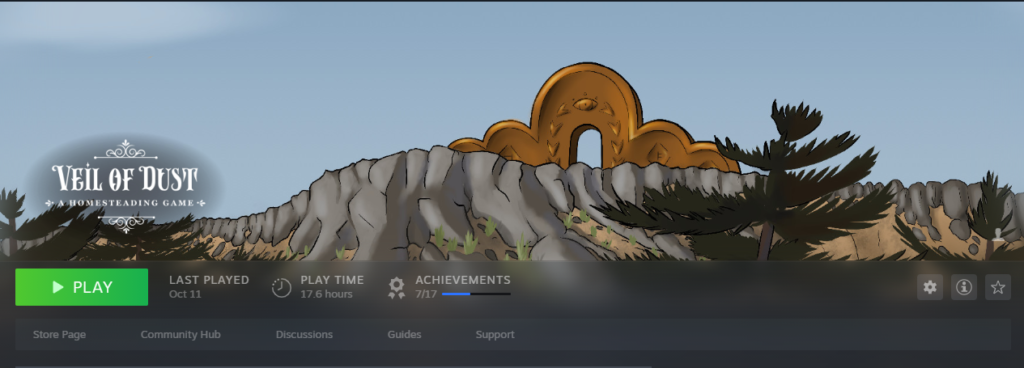 Veil of Dust Homesteading Game Steam