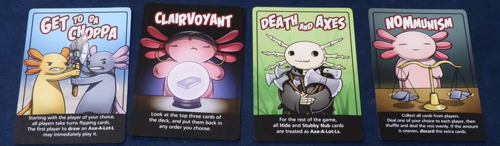 Axe-A-Lot-L revenge cards