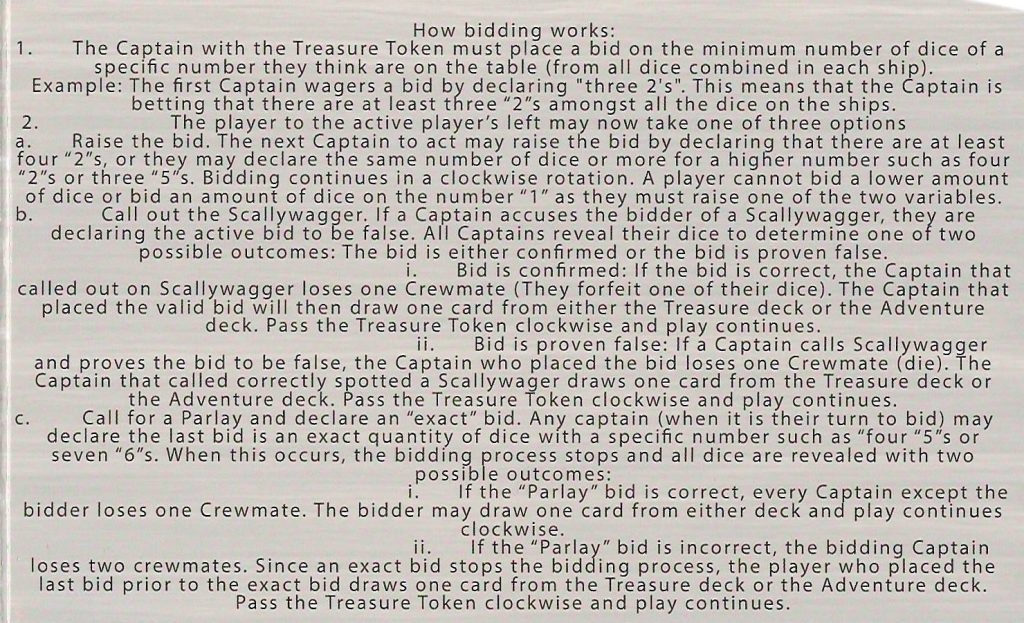 Scallywager Rules Page 2